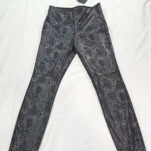 Faux Snake Skin Pants Size Medium NWT         Lot A